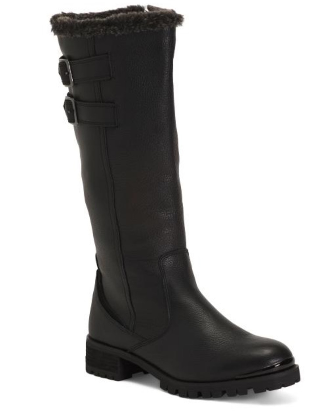 SANTANA CANADA leather water resistant cozy lined tall winter